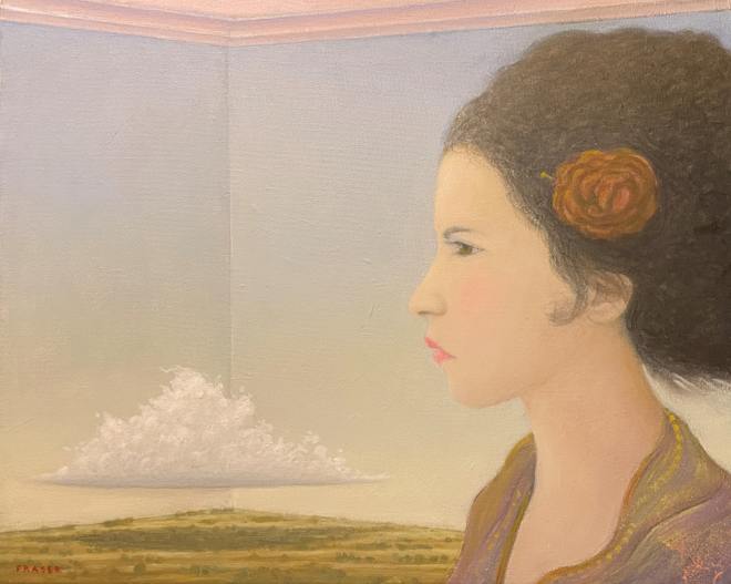 *La Poeta by John Fraser  Image: 16" x 20"