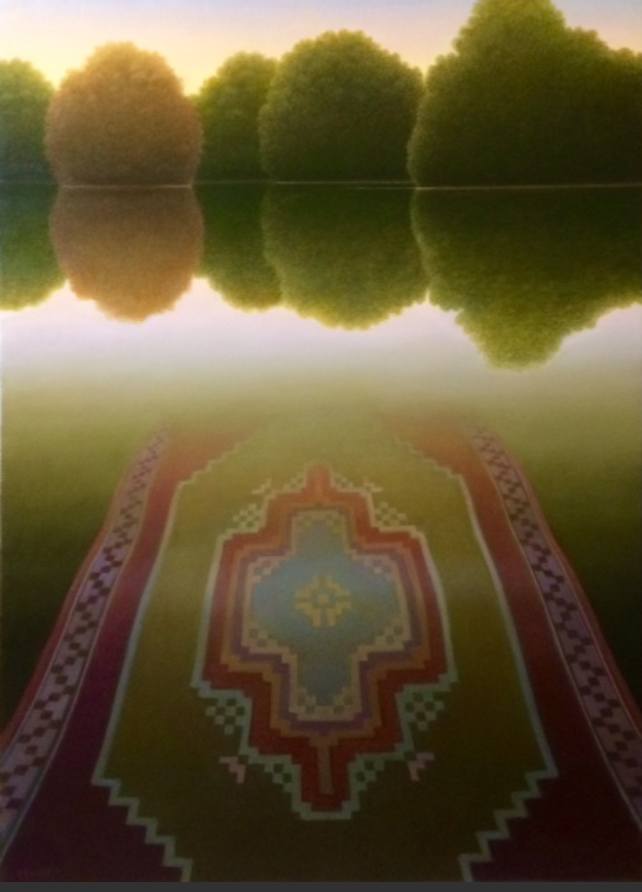 sin titulo - Water Rug by John Fraser, Image 1.