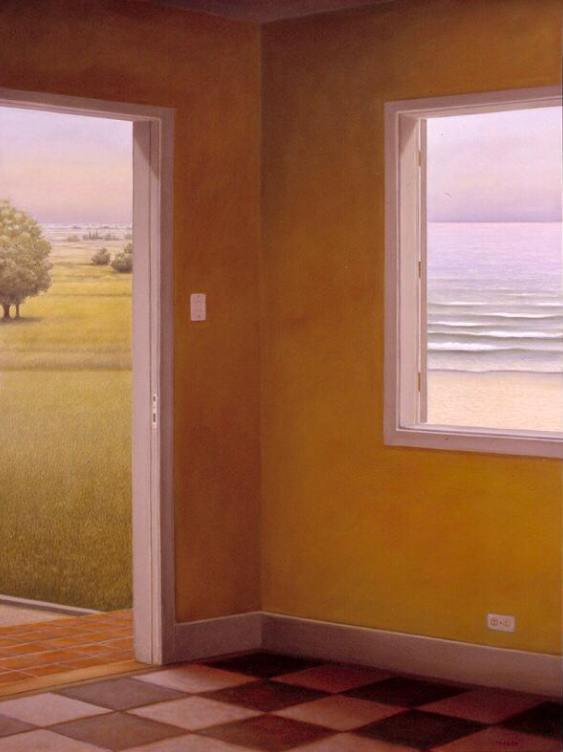 - sin titulo - doors field beach by John Fraser 