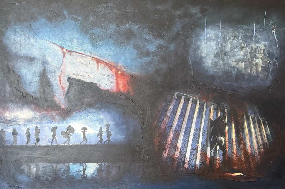 Residual Borders by André JAY Chapdelaine, Image 1.