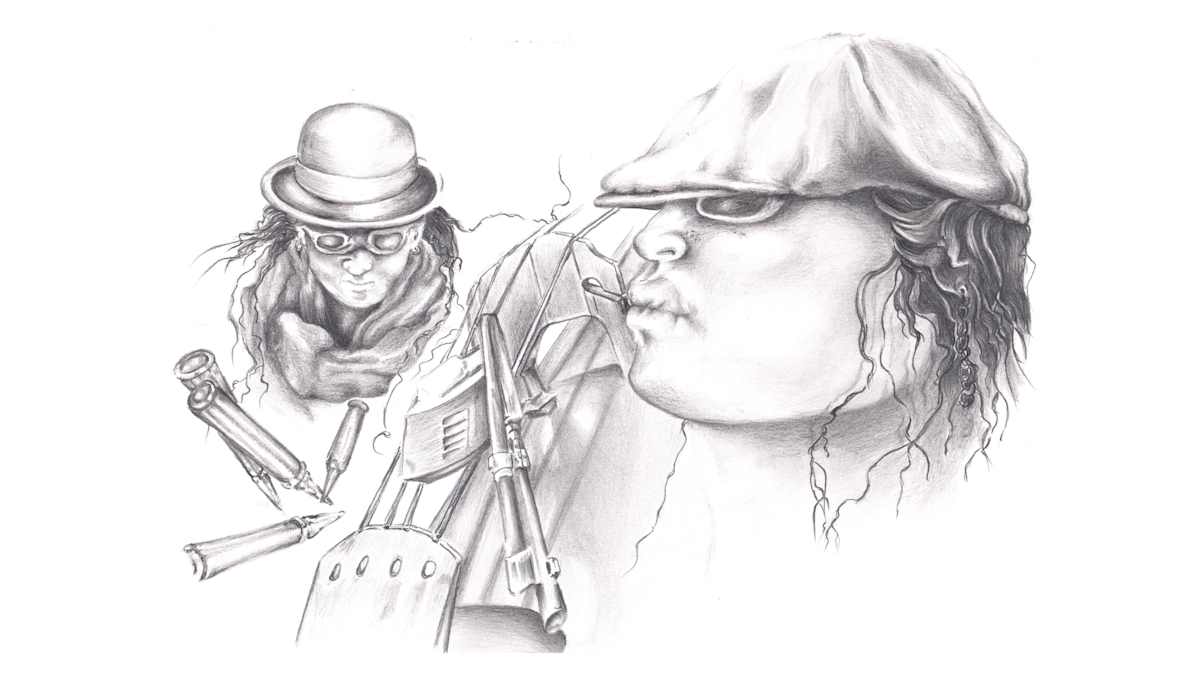 Kalashnikov Visit Contrebasse by André JAY Chapdelaine 