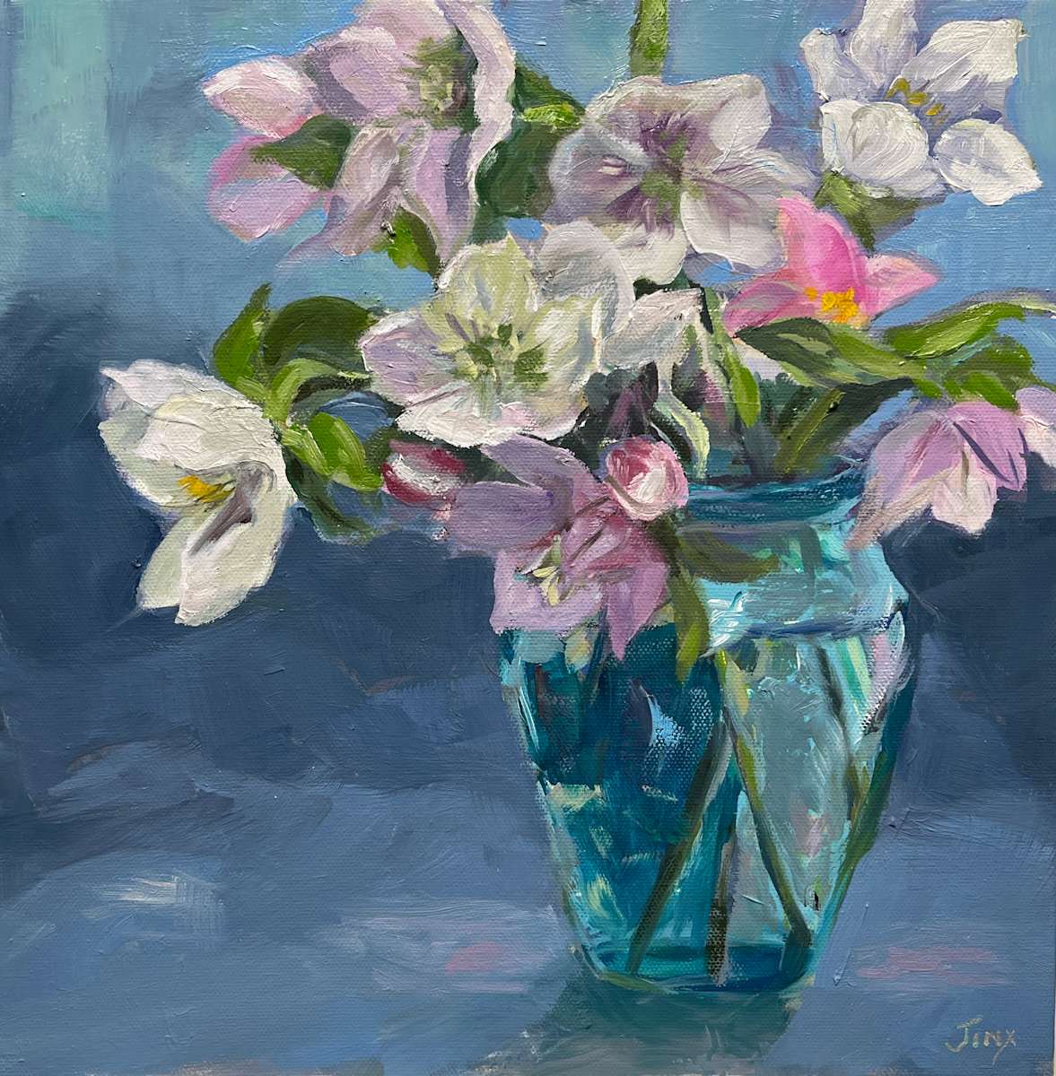 Hellebores by Jinx Constine 