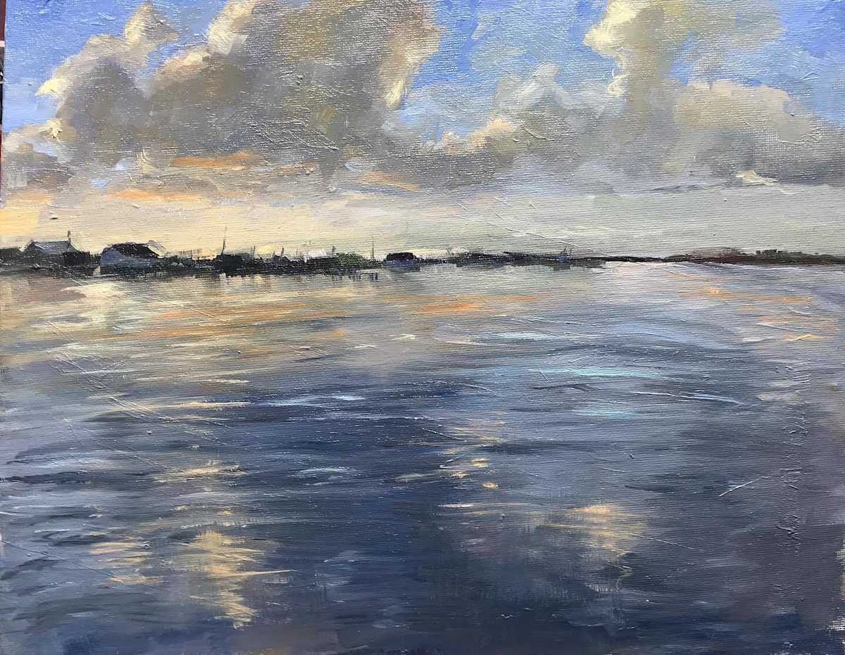 Early Morning Emerald Isle # 1 by Jinx Constine 
