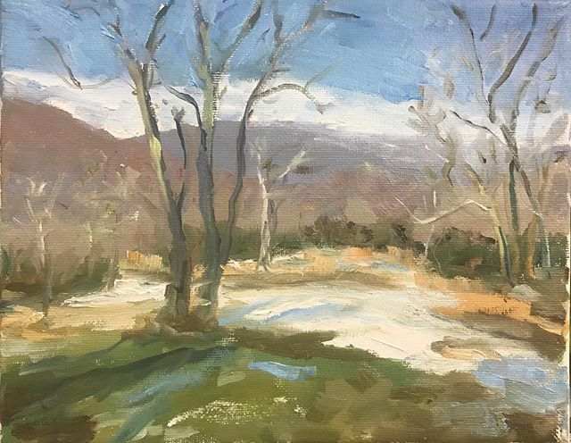 Toward Old Rag Mountain by Jinx Constine 