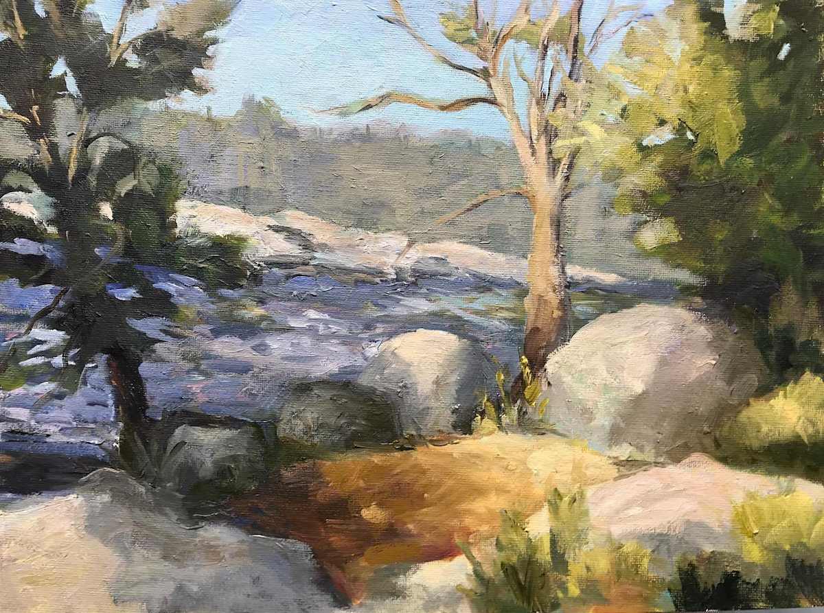 Fine Creek Running High by Jinx Constine 