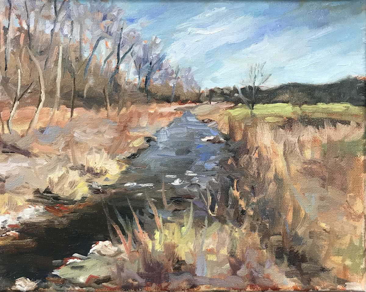 Along the Rockfish River by Jinx Constine 