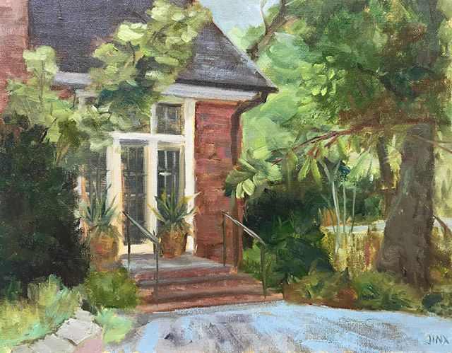 Afternoon on the Patio by Jinx Constine 