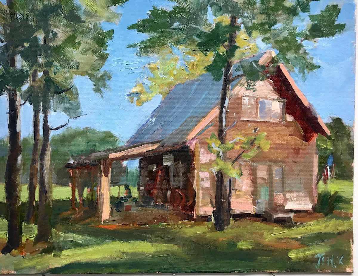 Cabin in Matthews by Jinx Constine 