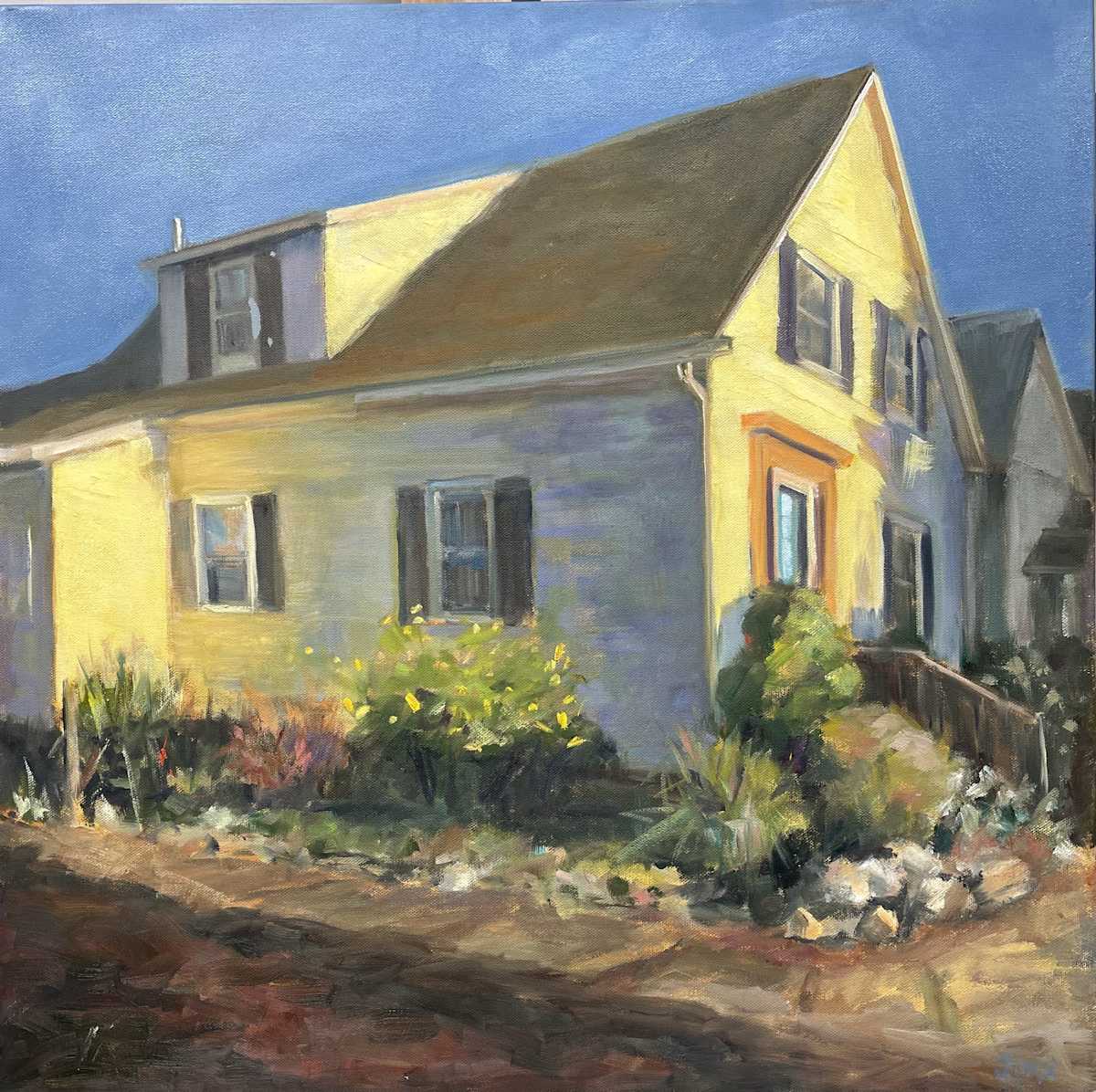Sunny Late Afternoon in Rockland by Jinx Constine 