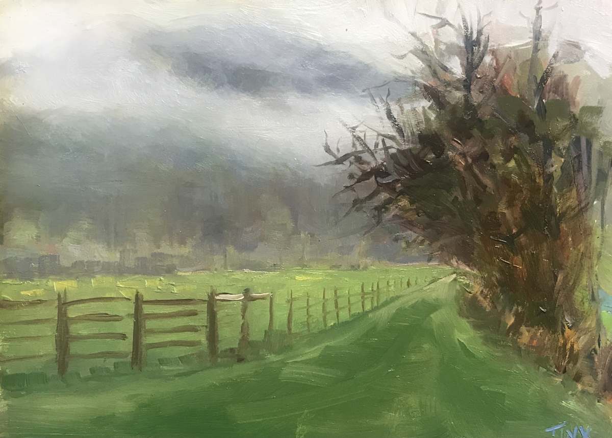 Morning Mist in Millboro by Jinx Constine 