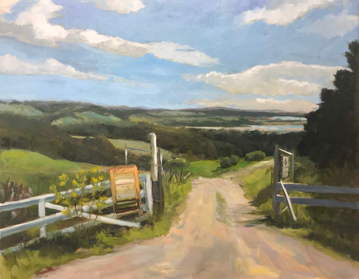 Puhoi Country Road, New Zealand by Jinx Constine 