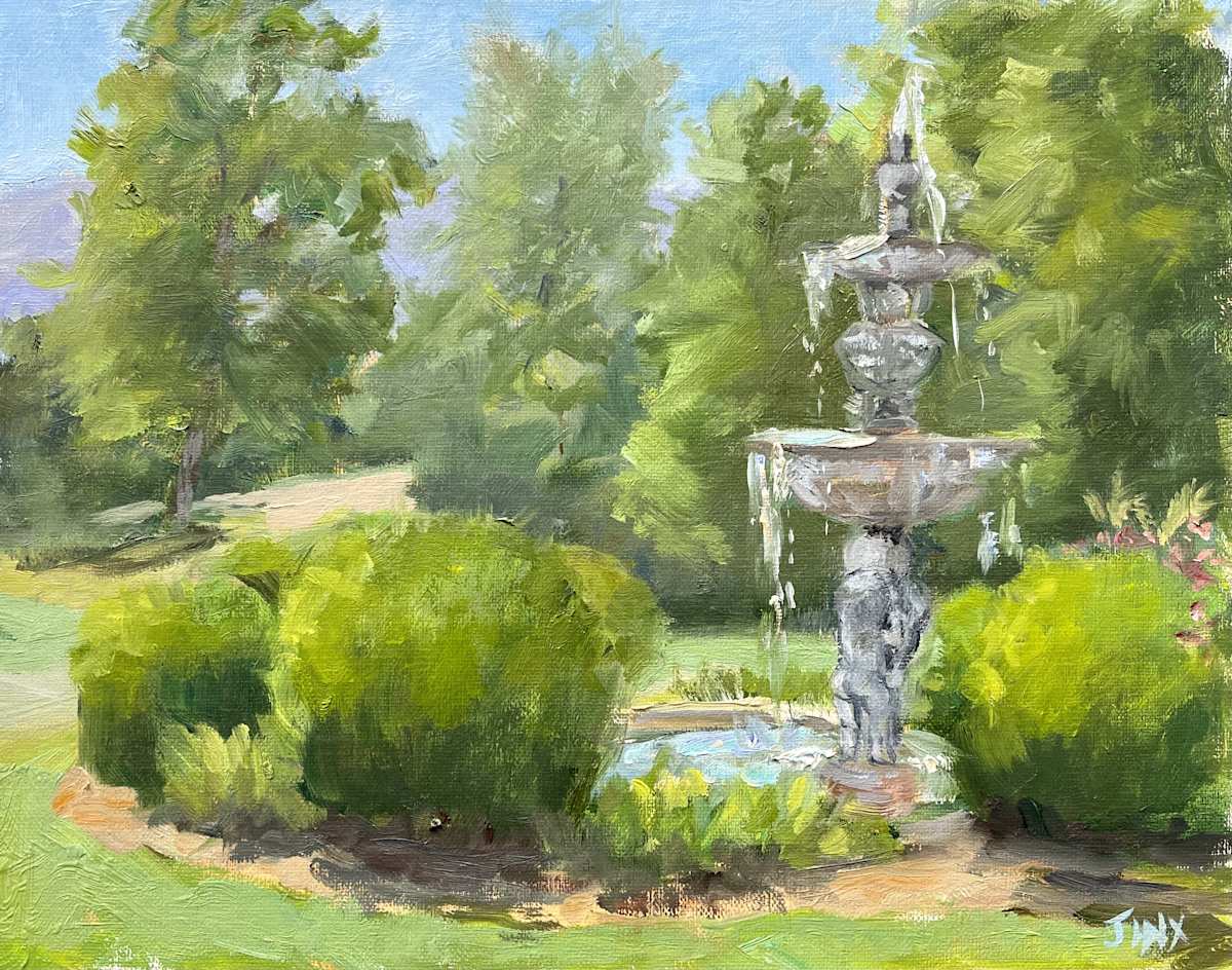 Mark Addy Inn Fountain by Jinx Constine 