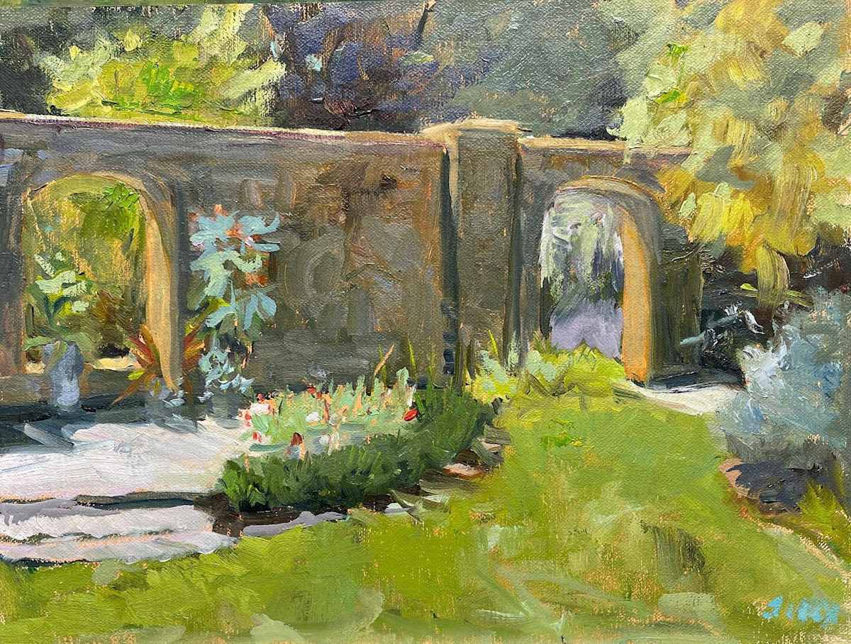 Stone Arches at Lewis Ginter by Jinx Constine 