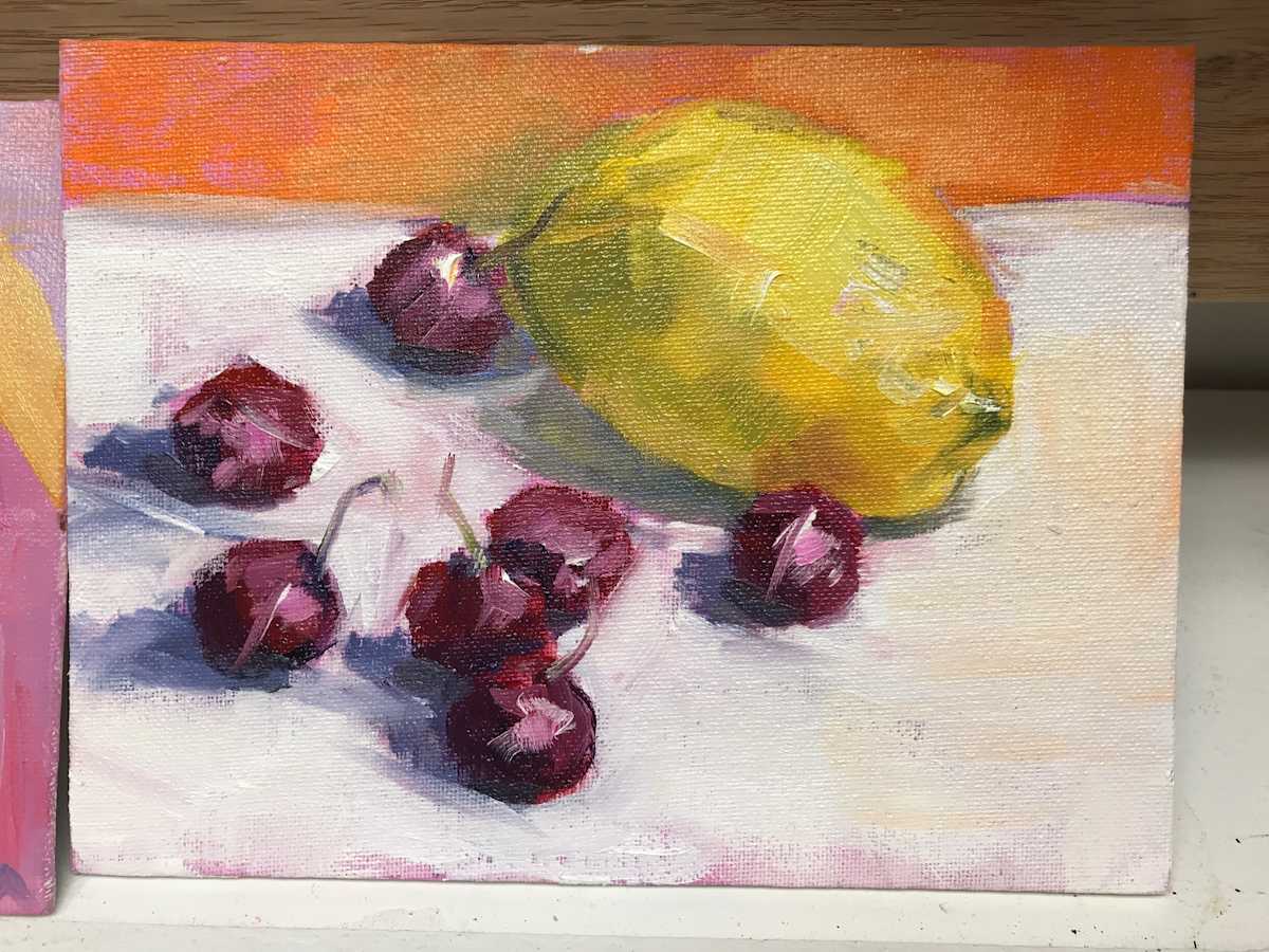 Day 7, Lemon and Cherries, Sour & Sweet by Jinx Constine 