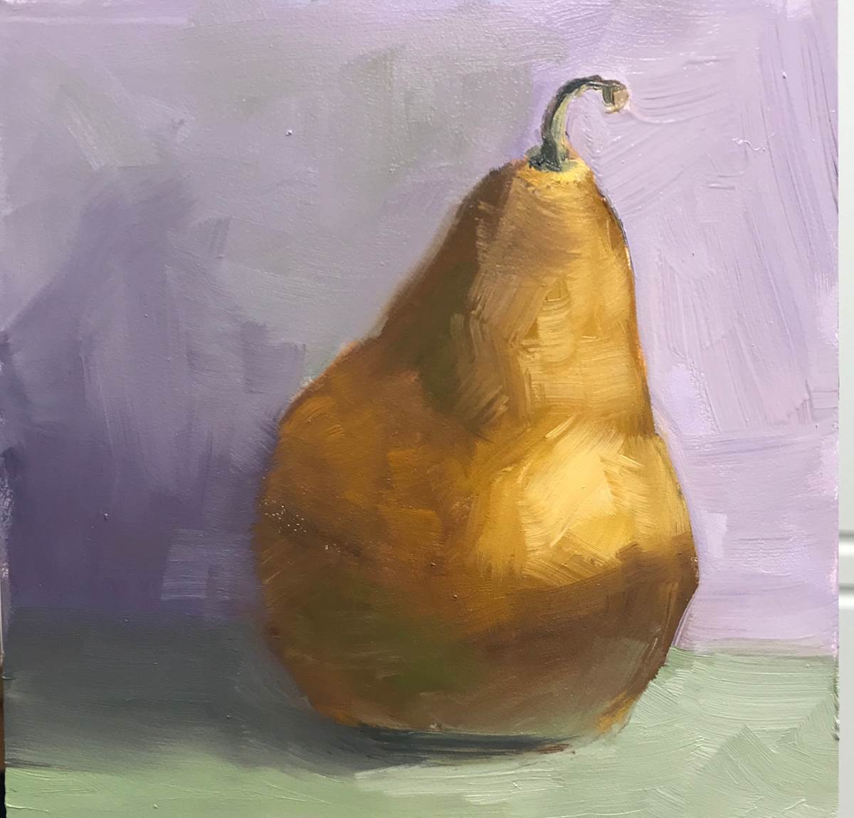 Day 14, Portrait of the Yellow Pear by Jinx Constine 