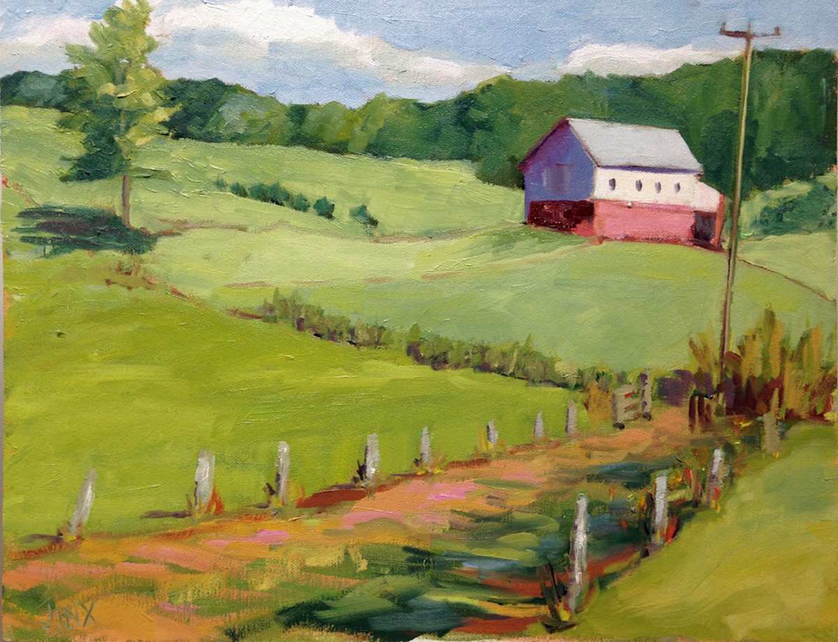 Rockbridge County Barn by Jinx Constine 