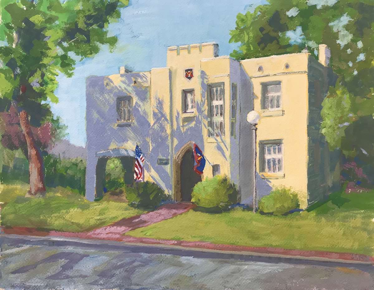 The Colonel's House at VMI by Jinx Constine 