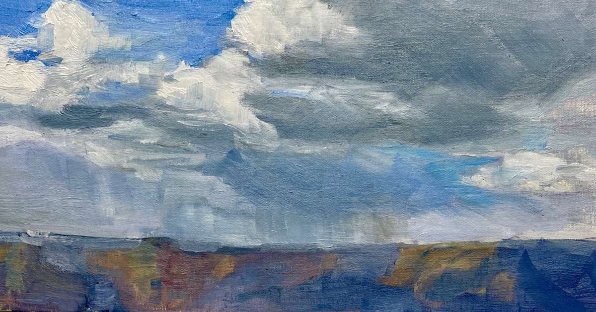 GC, Rain Across the Canyon by Jinx Constine 