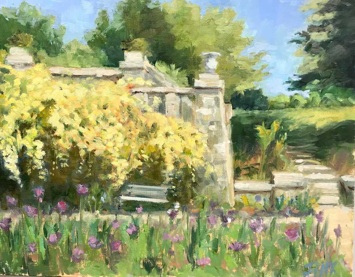 Lady Banks Roses at Maymont by Jinx Constine 