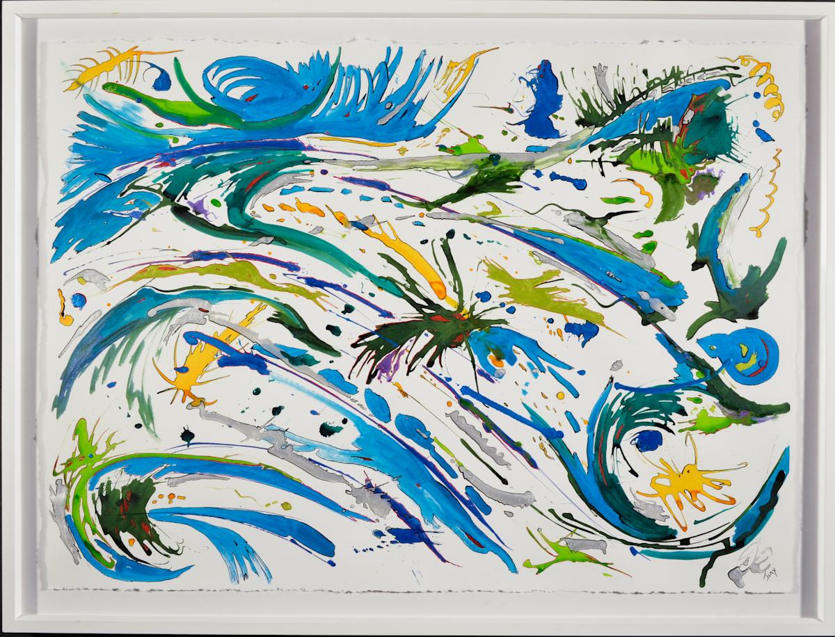 Blue Currents by Jinx Constine 