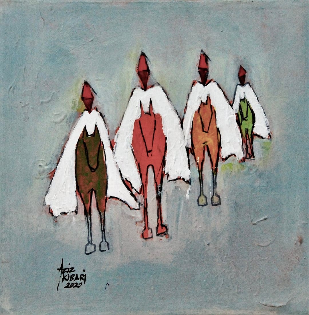 Les Bonhommes by Aziz Kibari 