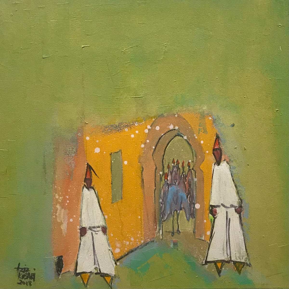 Les Bonhommes by Aziz Kibari 