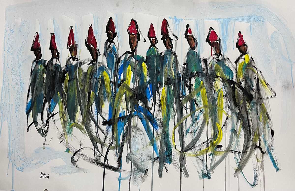 Les Bonhommes by Aziz Kibari 