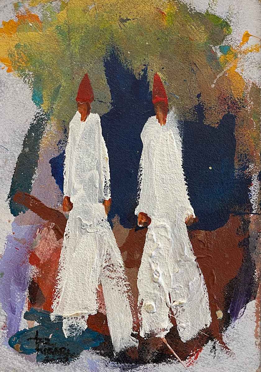 Les Bonhommes by Aziz Kibari 