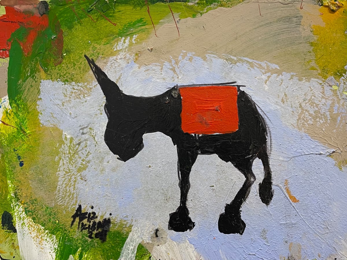 L'Âne by Aziz Kibari 