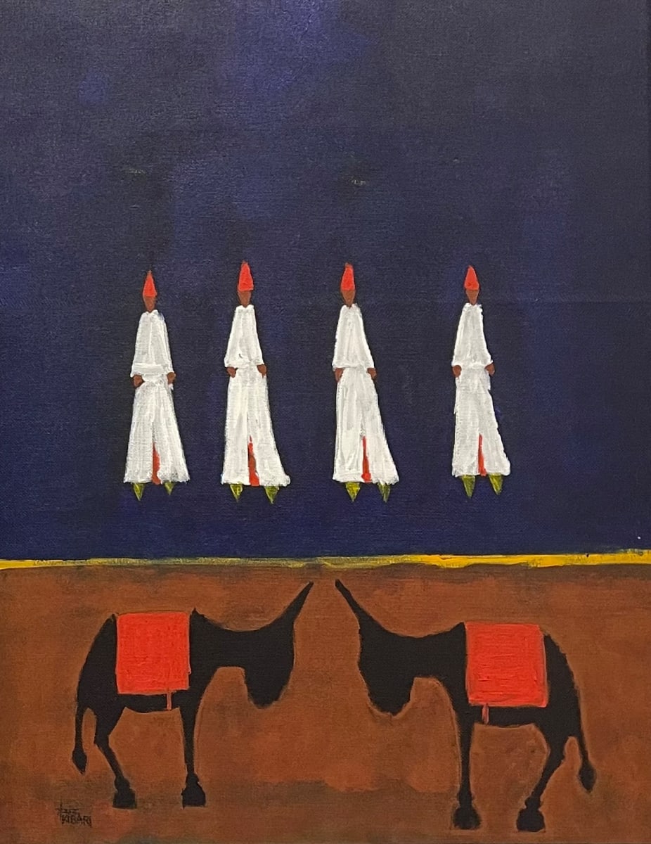 Les Bonhommes et Les Ânes by Aziz Kibari 