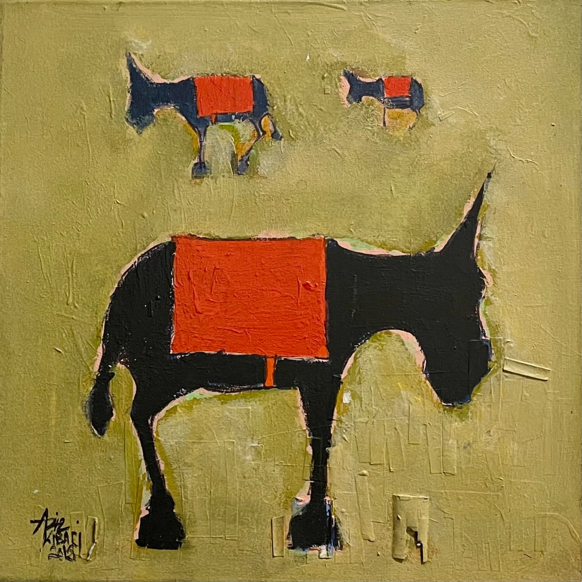 Les Ânes by Aziz Kibari 