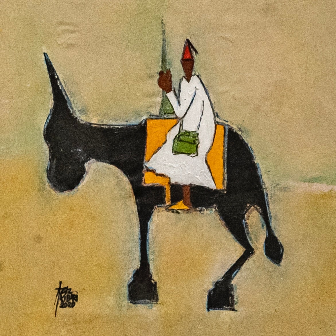 Le Bonhomme et L’Âne by Aziz Kibari 