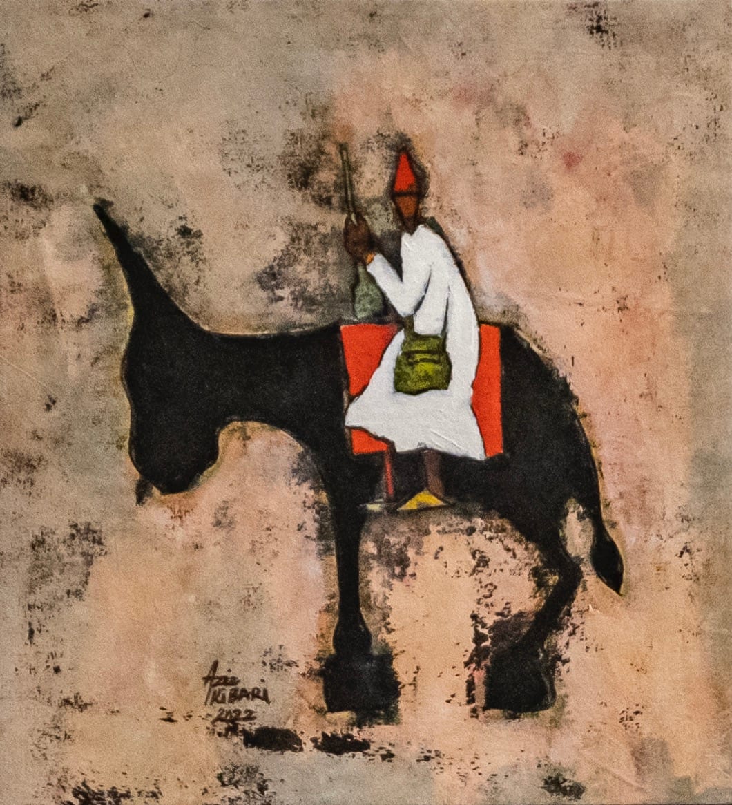 Le Bonhomme et L'Âne by Aziz Kibari 