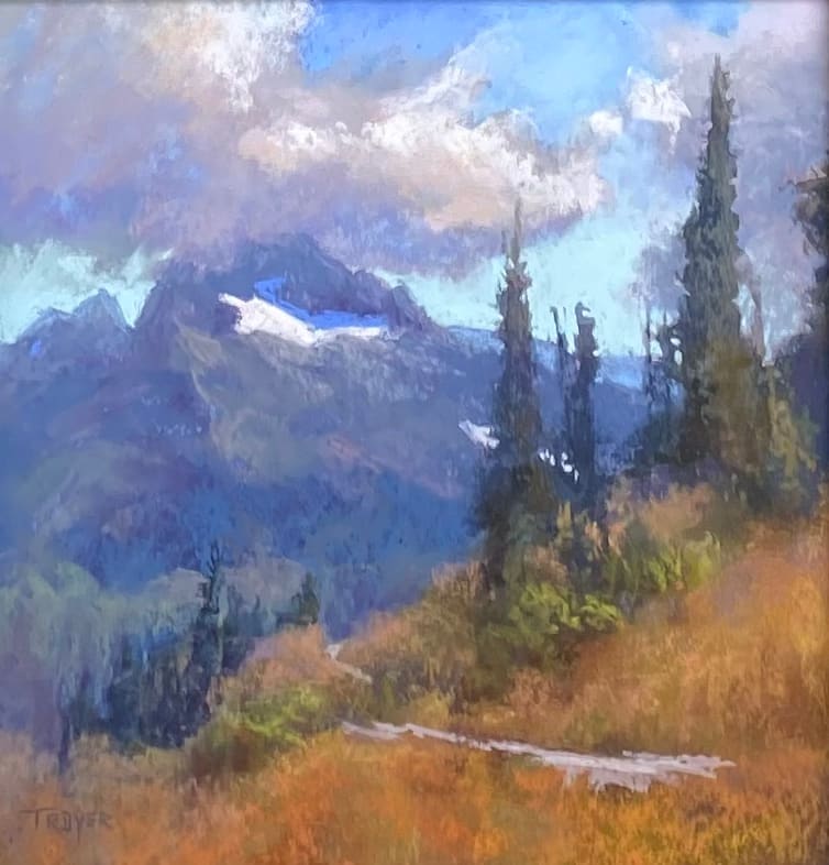 Hiking In by Christine Troyer 