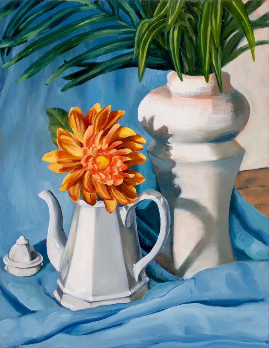 Still Life with Flower by Parker Dubiel 