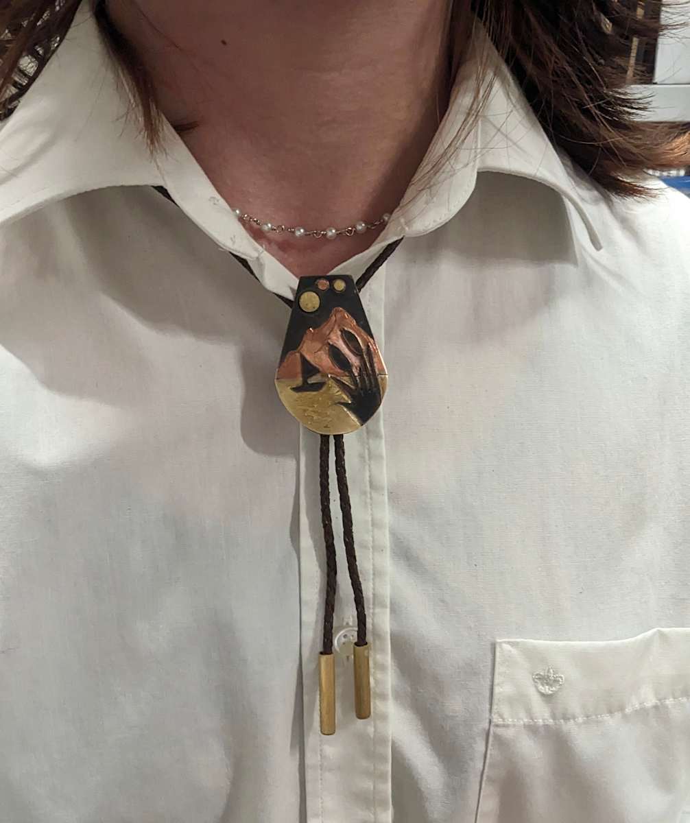 Landscape Bolo Tie by Parker Dubiel 