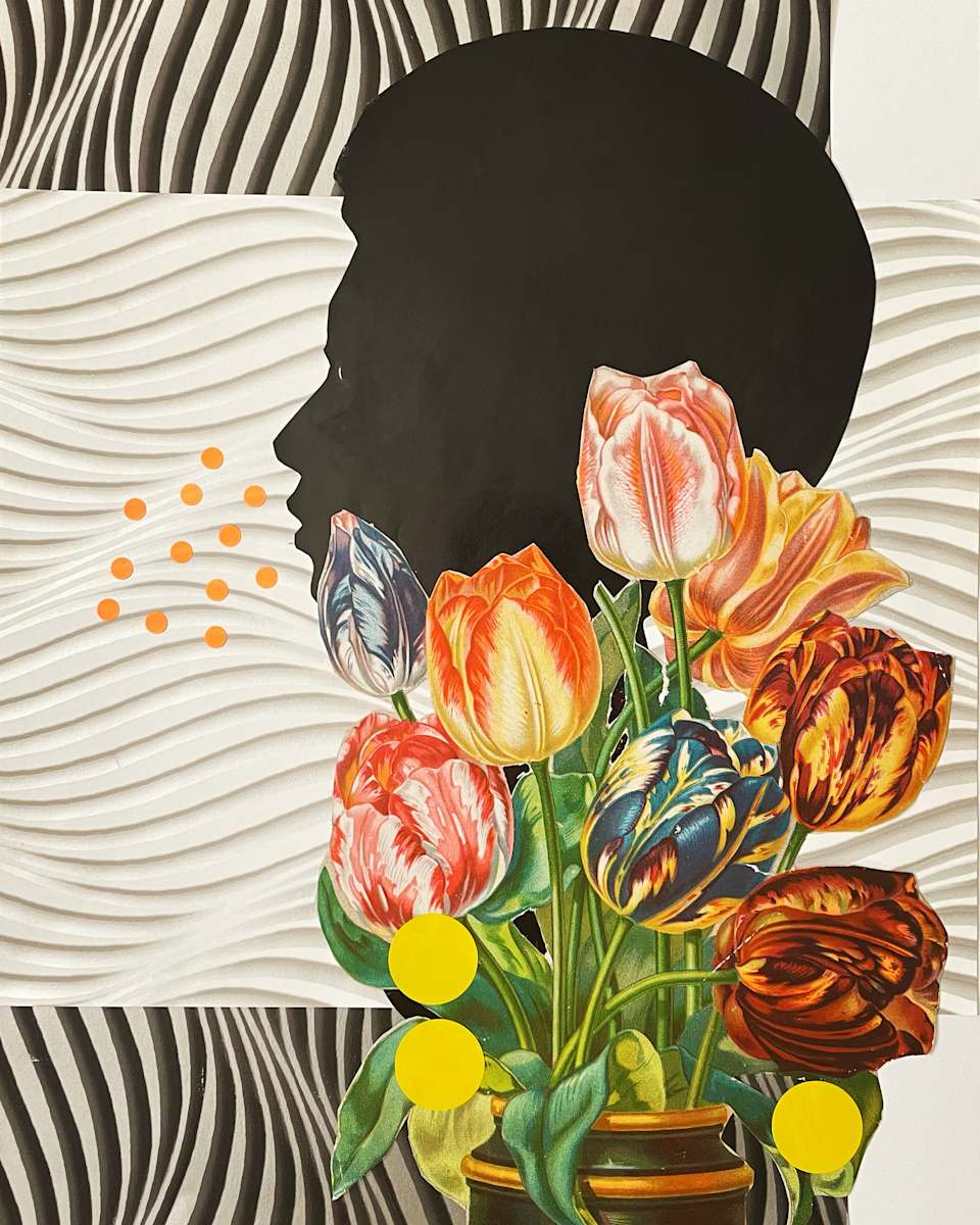 Consciousness of Flowers by Indigene Theresa Gaskin 