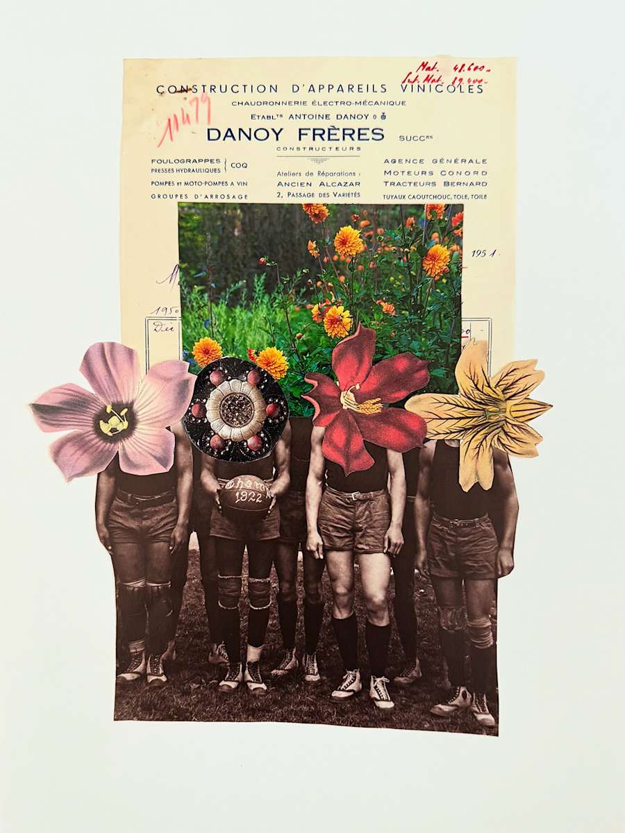 Flowers - Head Game by Indigene Theresa Gaskin 