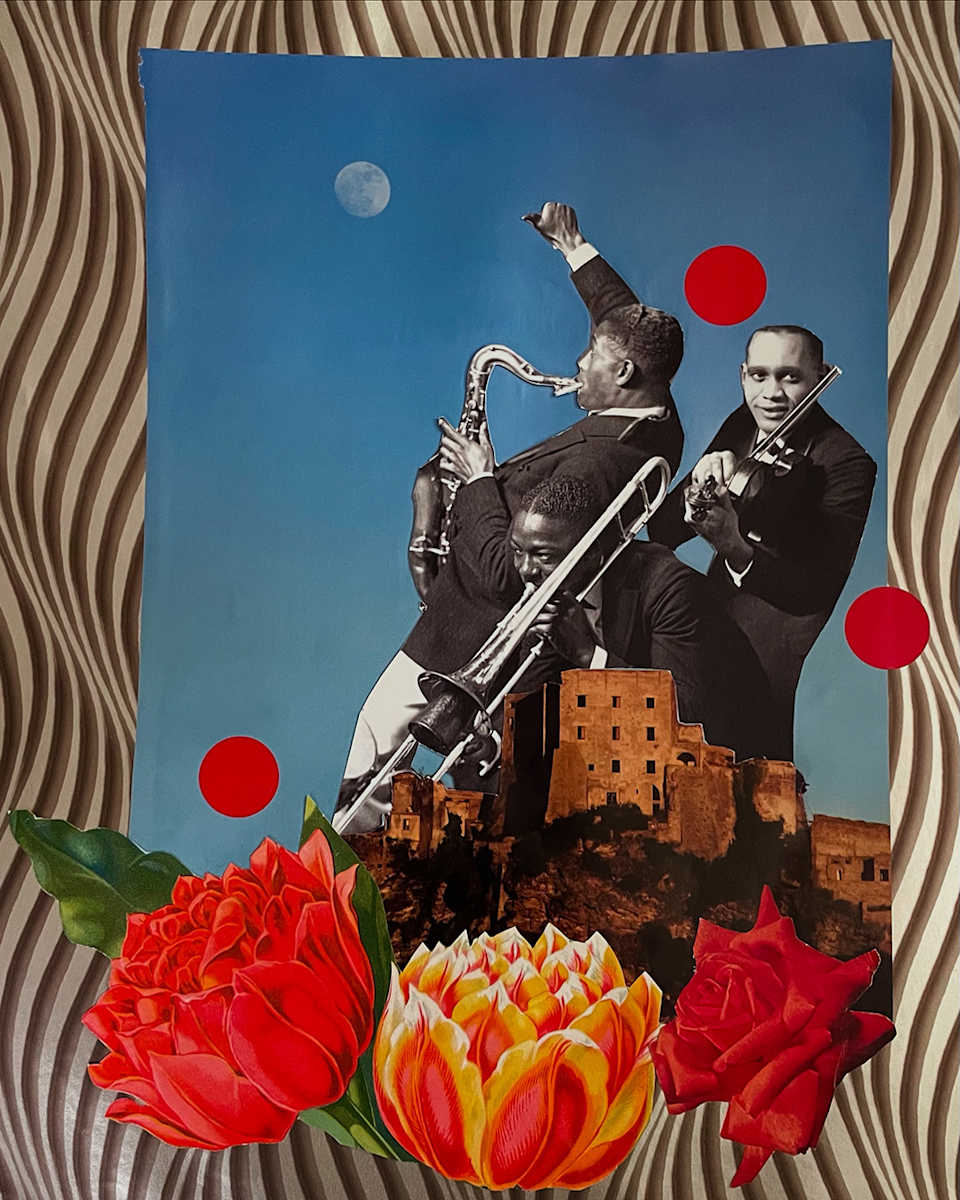 Playing To The Moon by Indigene Theresa Gaskin 