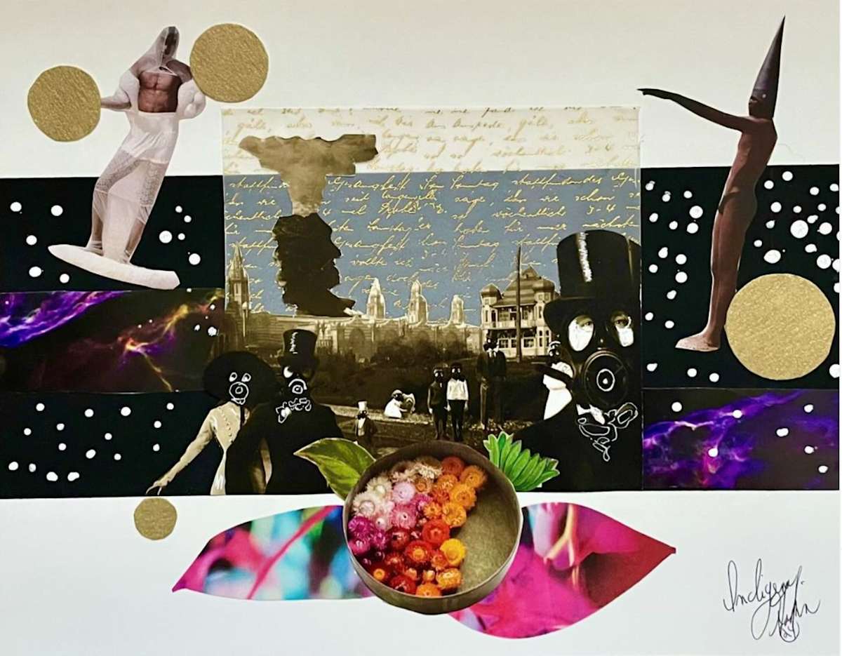 Dystopian Dreams by Indigene Theresa Gaskin 