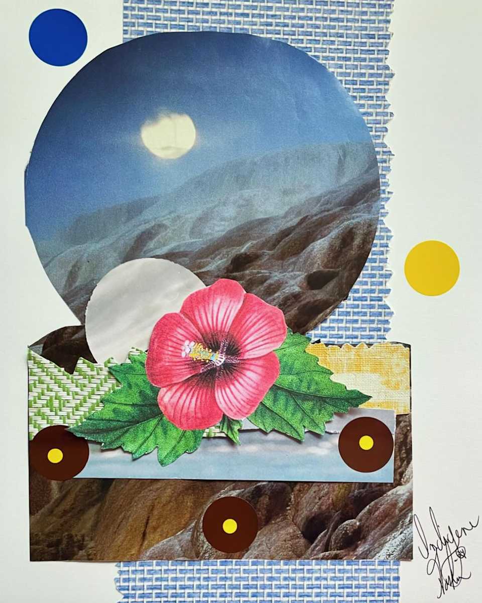 Sun Petal Mountain by Indigene Theresa Gaskin 