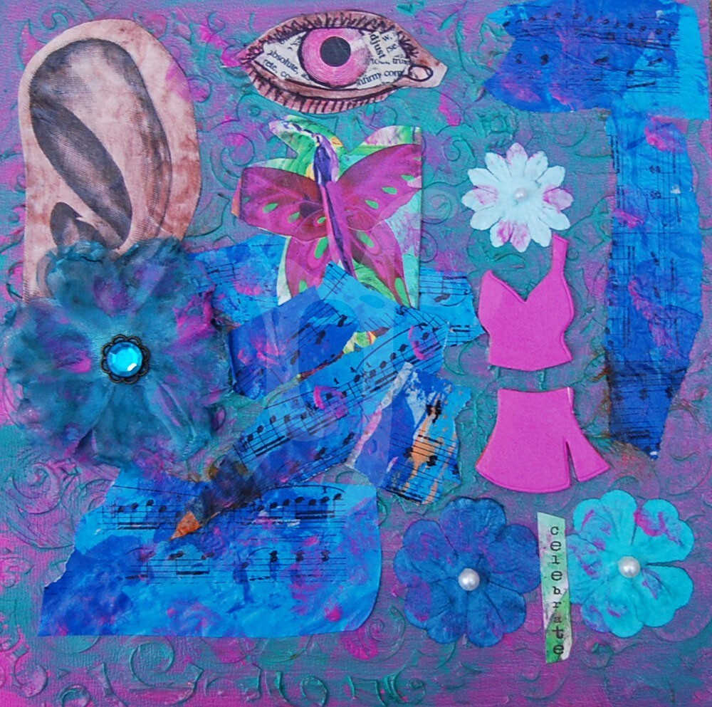 Hear No Blue - See No Blue by Indigene Theresa Gaskin 