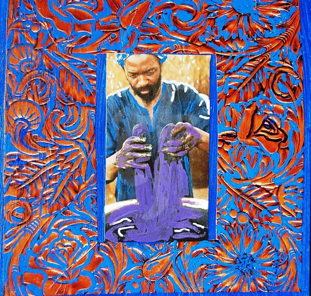 Dye Maker by Indigene Theresa Gaskin 