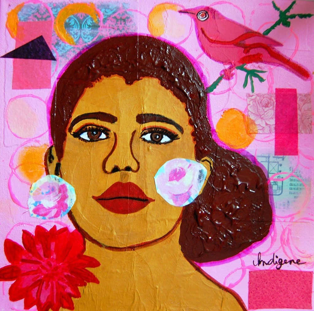 Day Flower by Indigene Theresa Gaskin 