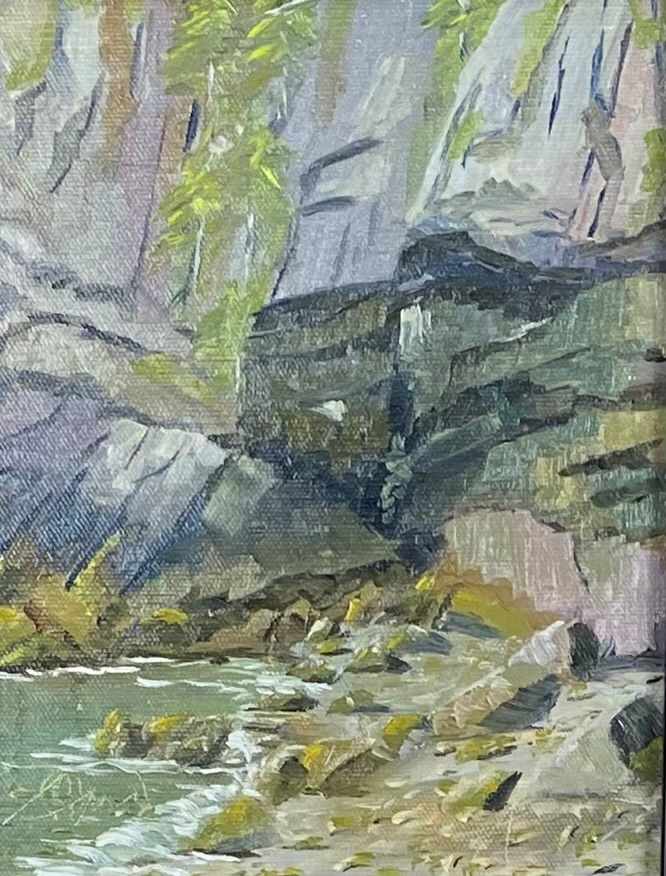 Ressac by Suzanne Bertrand  Image: Marée montante dans l’ombre de la baie