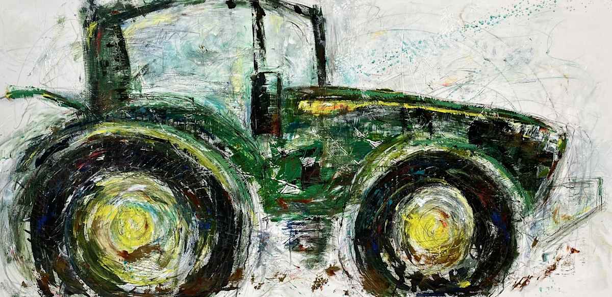 JD Tractor by Alicia Blach Art, Image 2.
