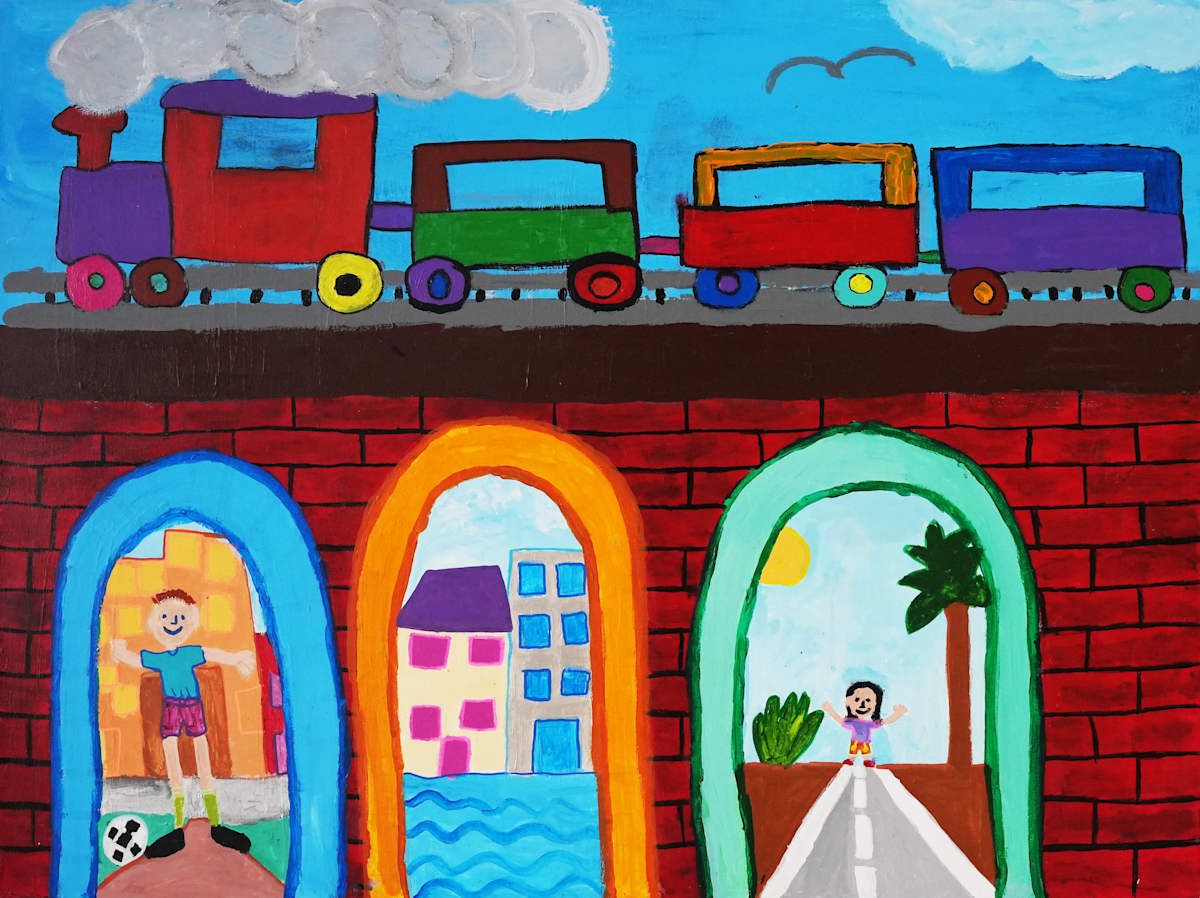 The train always passes twice by Angelina Lawless, Image 16.