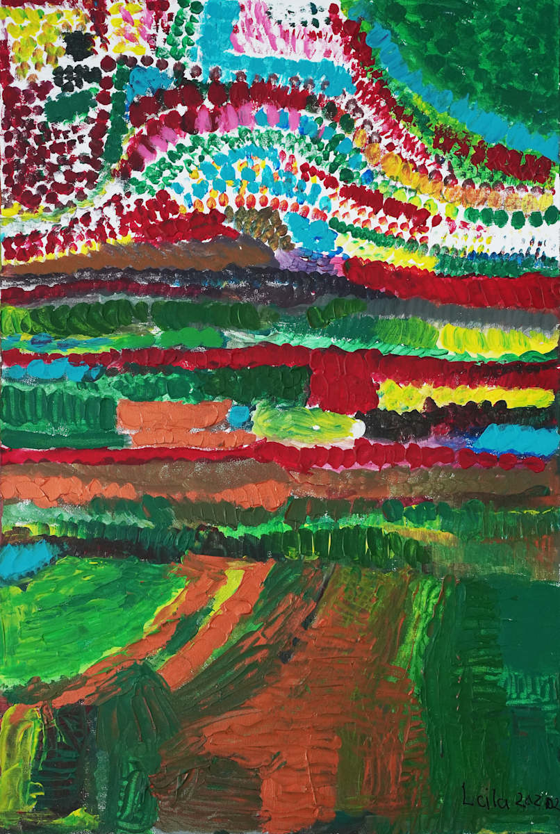 Italy landscape by Leila Murgian 