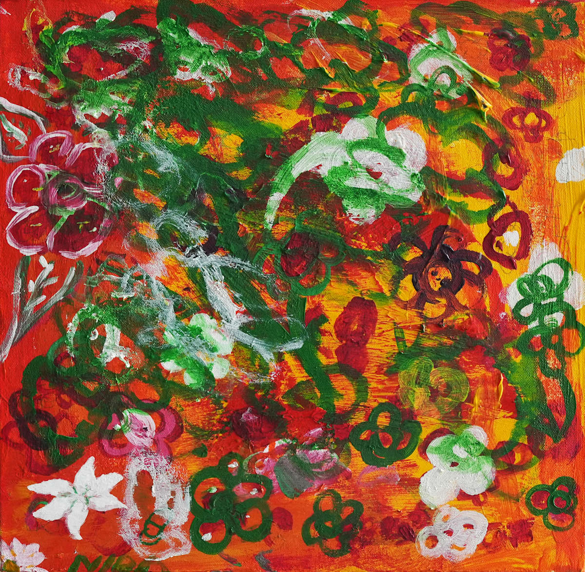 Flower 4 by Nida Barool Ali 
