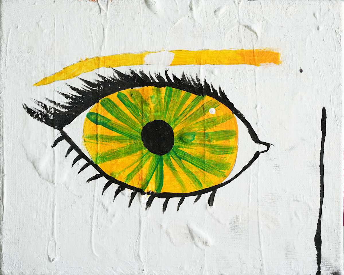 Trial canvas eye 2 by Chloe Fox 